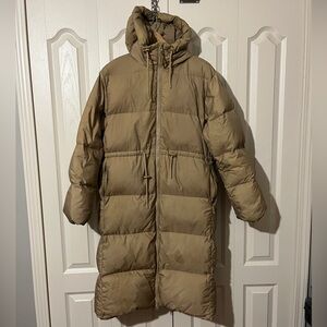 Women’s Aritzia Wilfred Free Laramie Long Puffer Jacket Sz. S